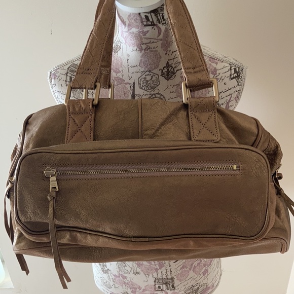 Andrew Marc bronze metallic tote bag nwt - Picture 3 of 11